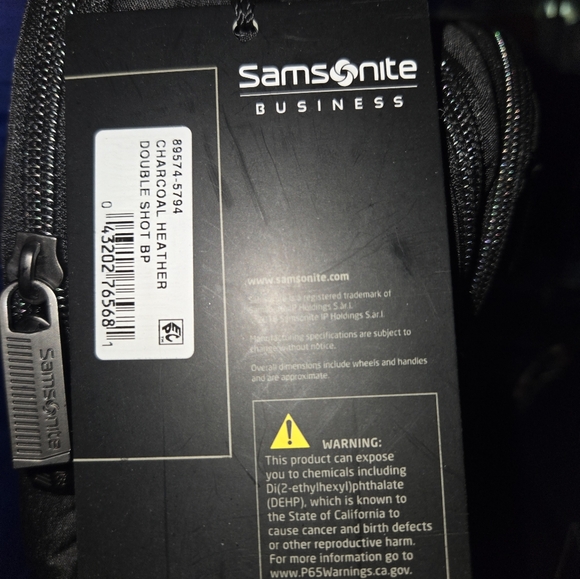 Tumi Black Backpack for Men - Picture 8 of 8